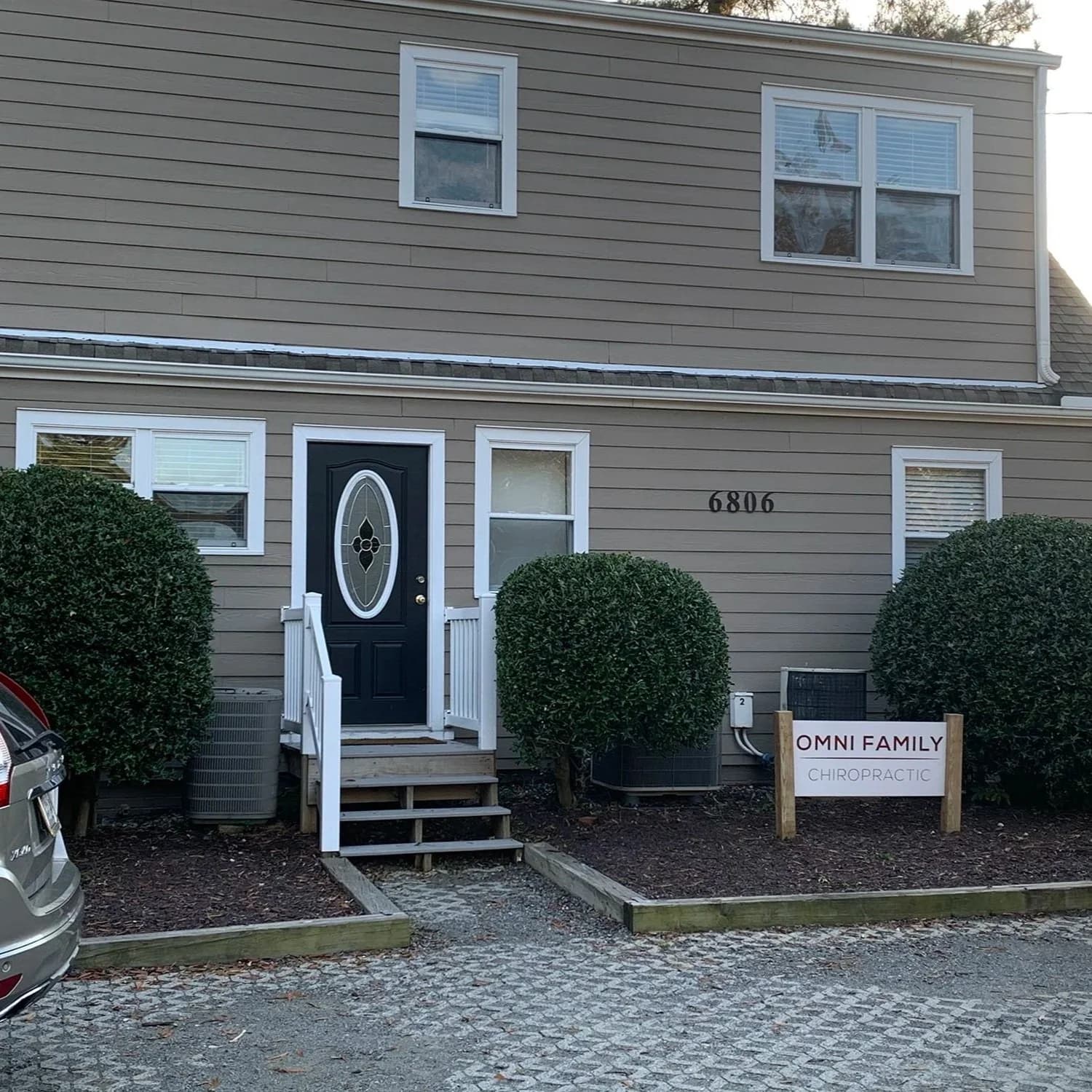 Main entrance shared with Omni Family Chiropractic